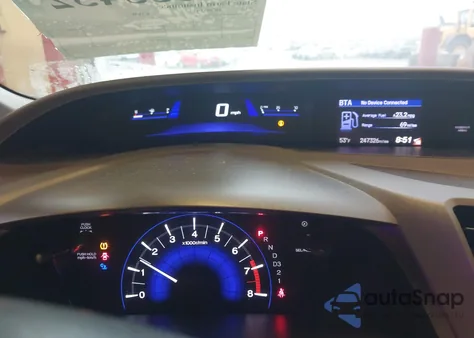 2012 Honda Civic Ex из США, поврежденный, VIN 19XFB2F85CE032144